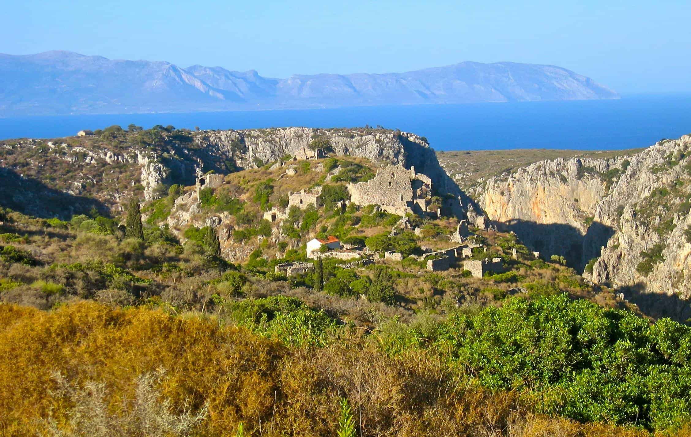 Paleochora, in Kythera Greece