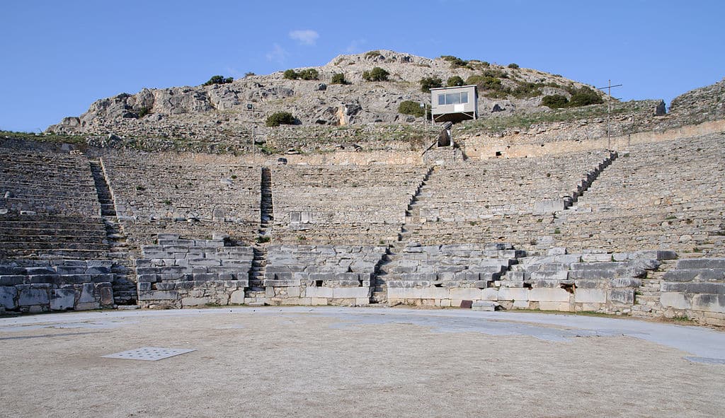 Ancient Greek theater of Philippi