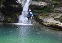 Canyoning in Mount Kissavos