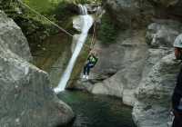 Canyoning in Mount Kissavos