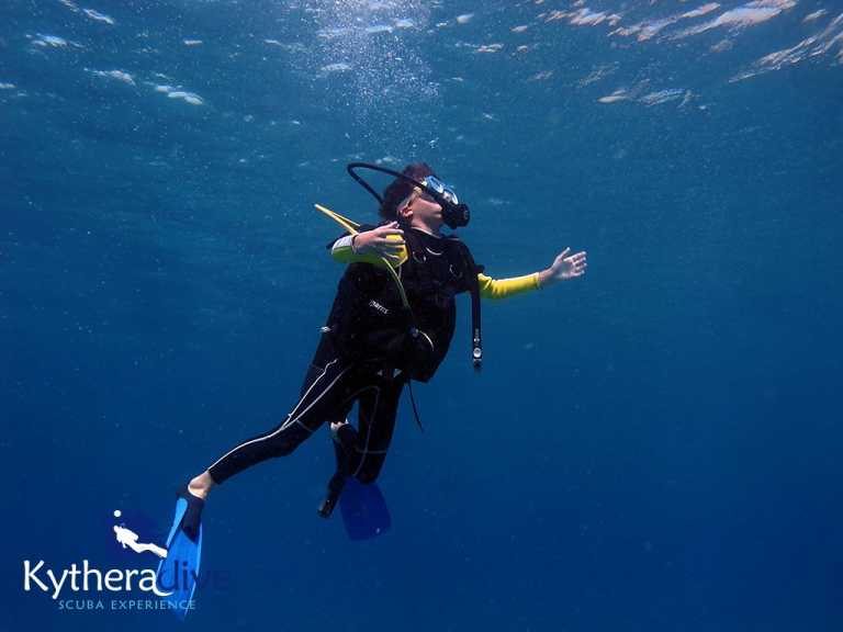 scuba diving kythera