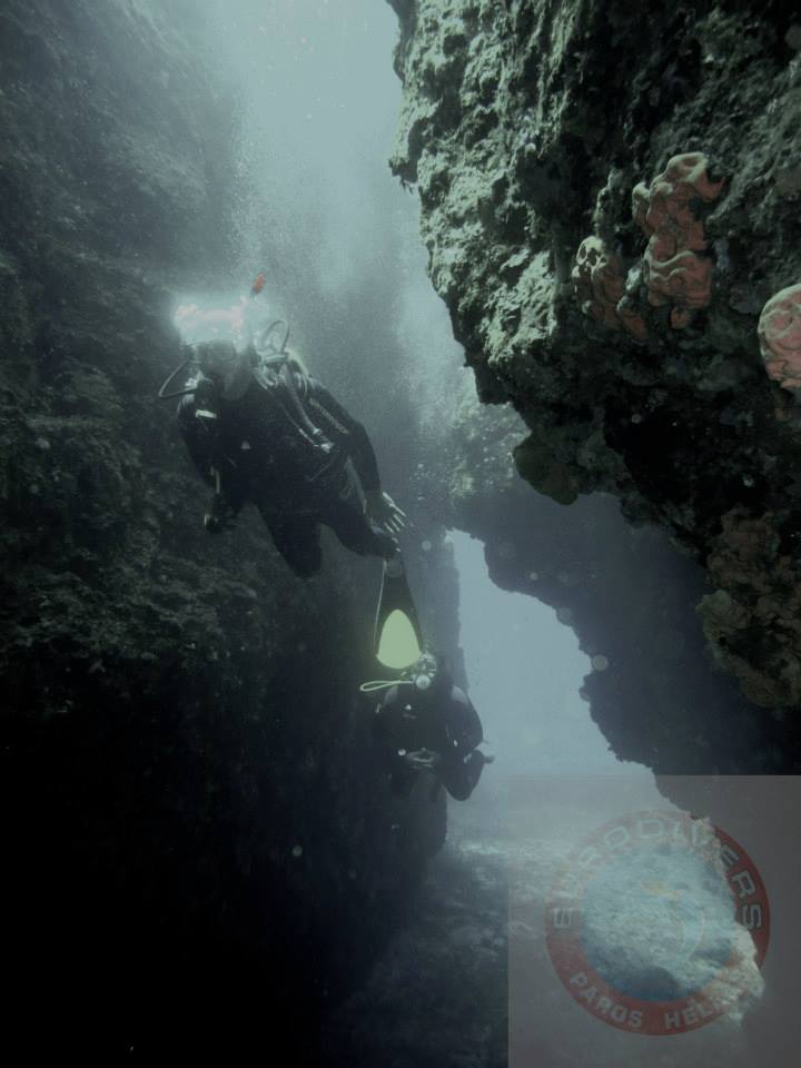 scuba diving paros