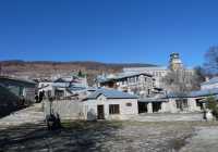 Nimfaio village, a preserved traditional settlement, in Florina