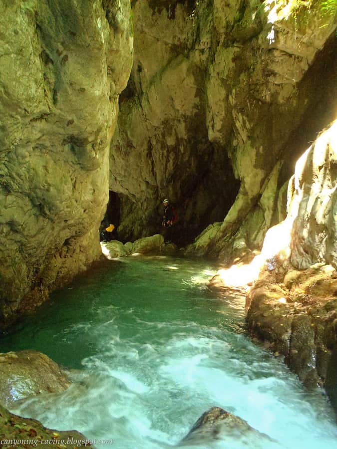 Canyoning Greece Gate of Paradise, Tzoumerka 9 Pili Paradeisou Tzoumerka