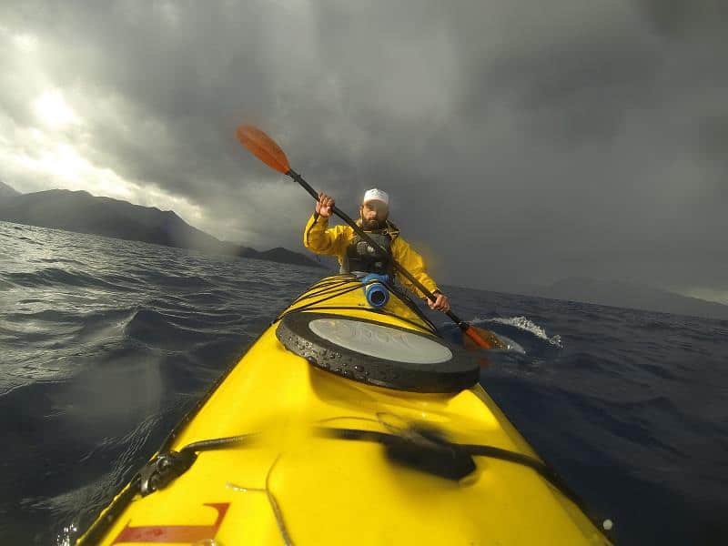 sea kayaking kefalonia