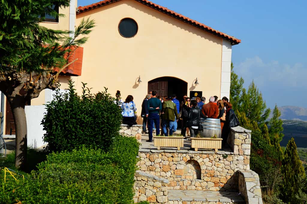 External view of Lafkiotis winery