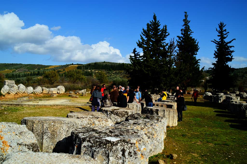 Nemea Zeus temple surrounding area