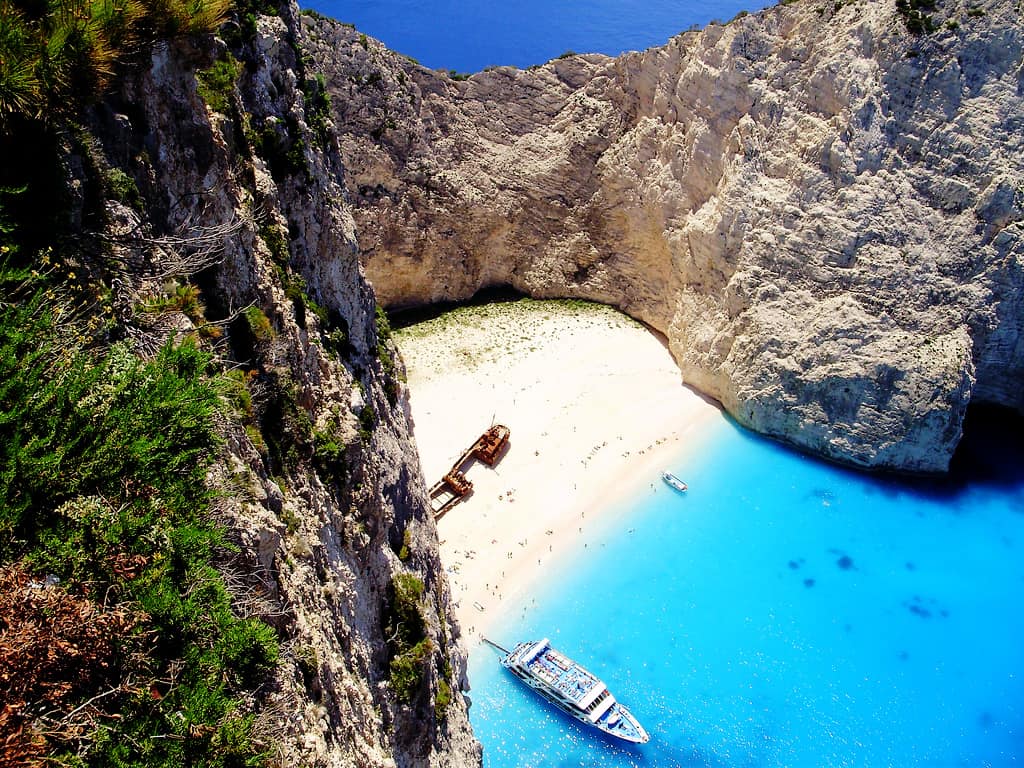 The Shipwreck - Best Greek Islands for Couples