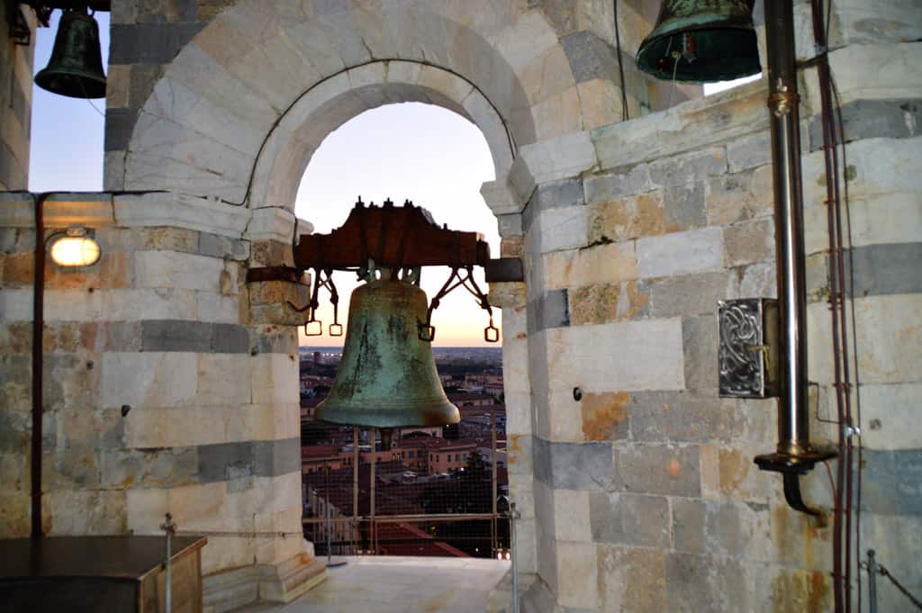 Pisa tower top