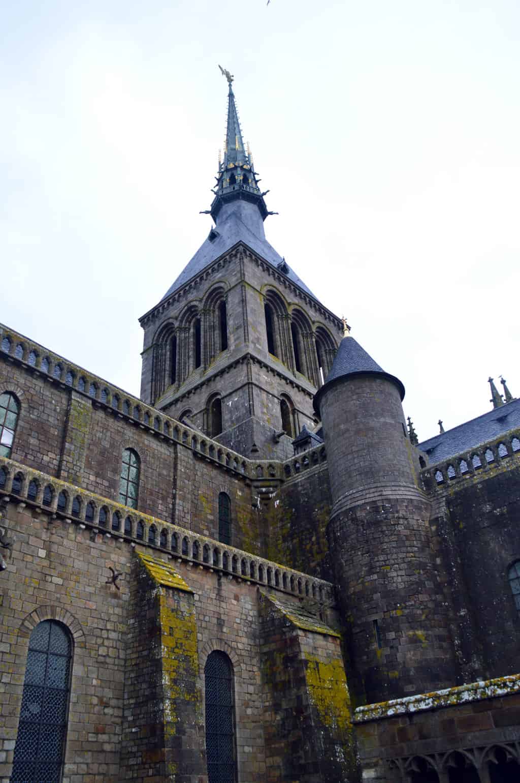 Mont Saint Michel Abbey entrance