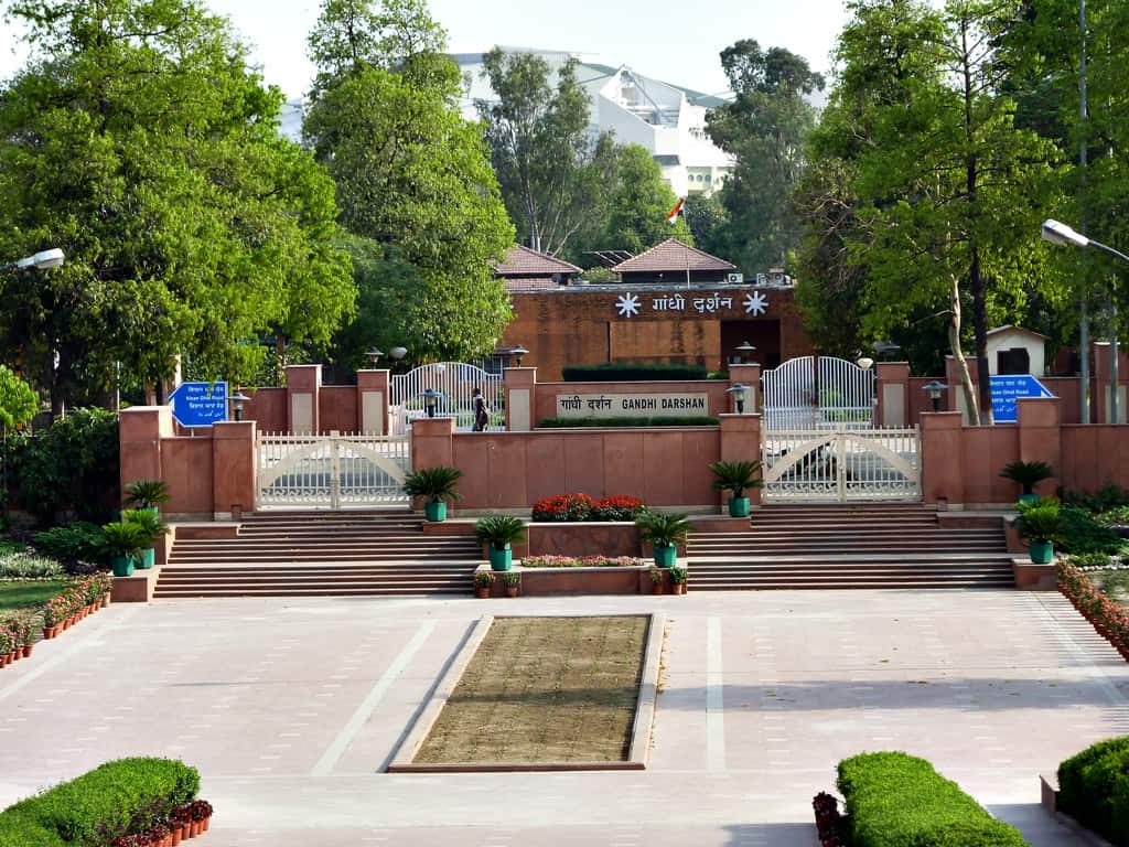 Raj Ghat, Tomb of Gandhi