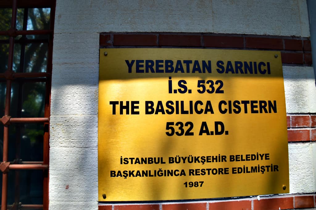 Basilica Cisterna Istanbul Turkey