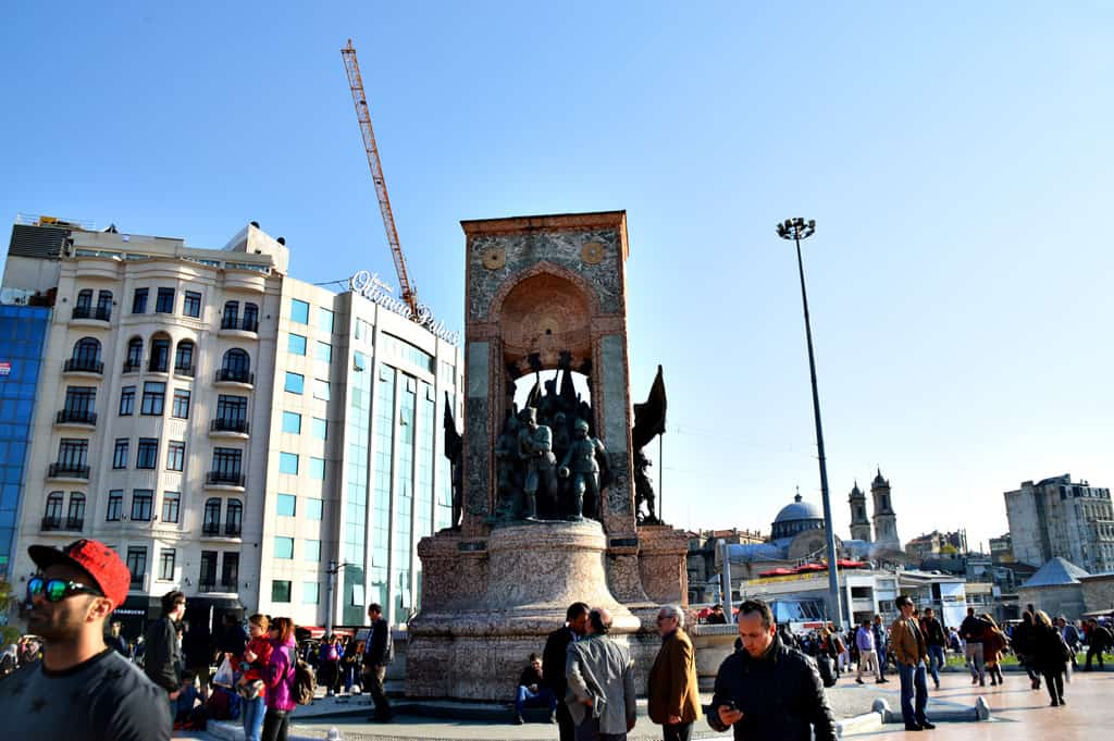 Taxim Square Istanbul Turkey