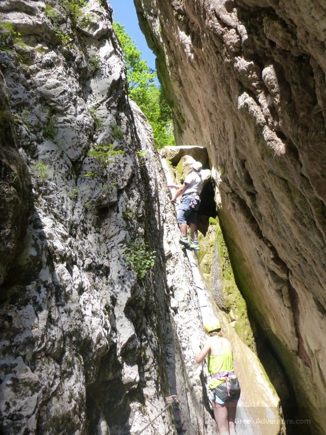 Canyoning Via Ferrata Karpenisi Greece 20 Via Ferrata Karpenisi