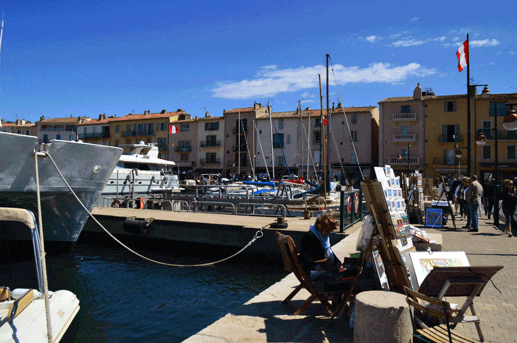 Saint Tropez France - The Warmest Place in Europe