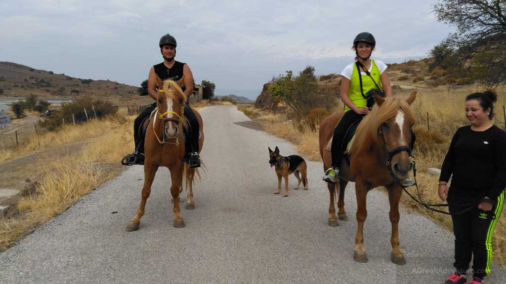 Lesvos HorseBack Riding and Hiking