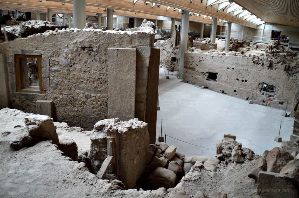 Marvelous Akrotiri Santorini Ancient Site 8 Akrotiri Archaeological Site in Santorini