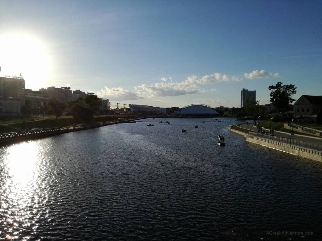 Glorious Summer Walk-Through Minsk, Belarus