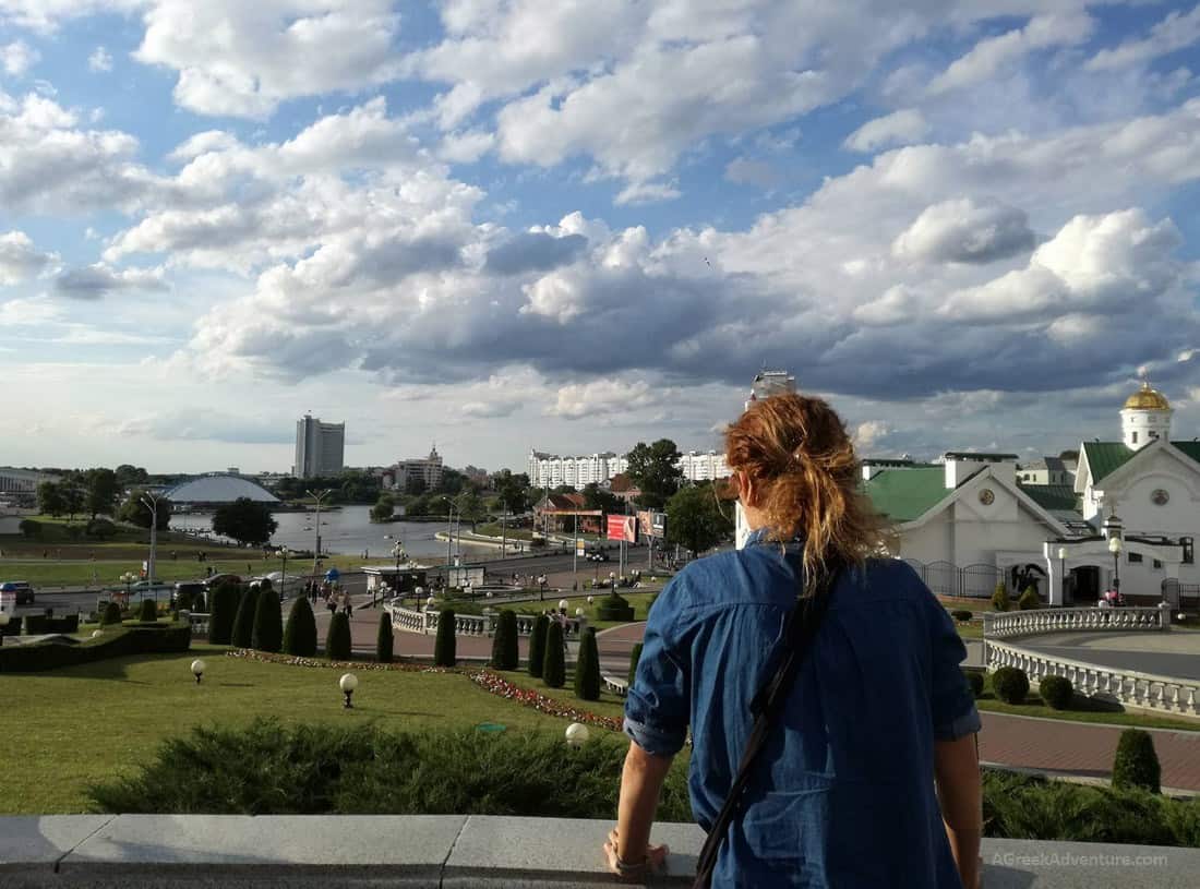 Glorious Summer Walk-Through Minsk, Belarus