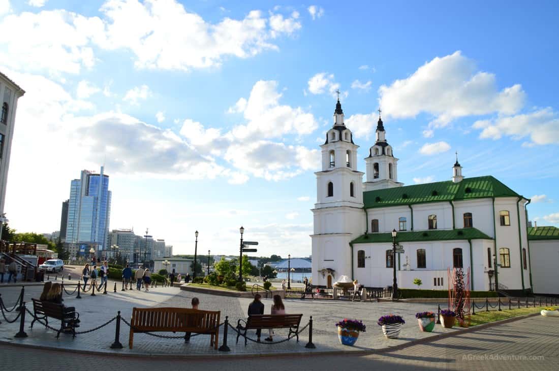 Glorious Summer Walk-Through Minsk, Belarus