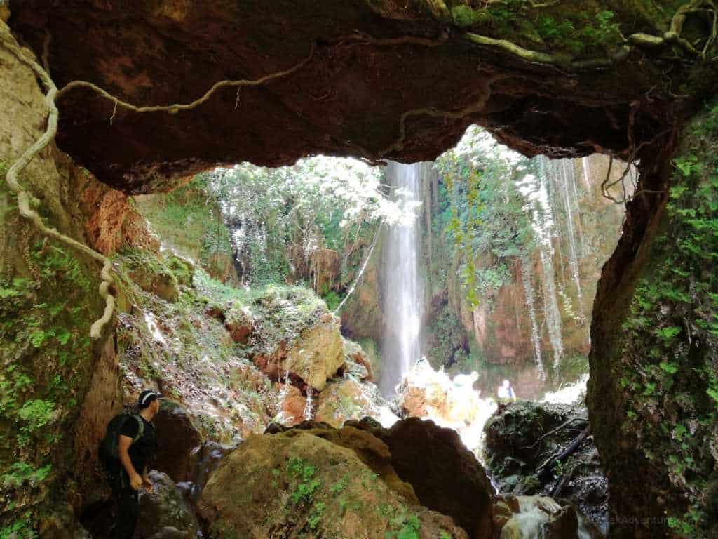 Waterfalls in Greece: Nemouta Waterfalls, Erimanthos Mountain