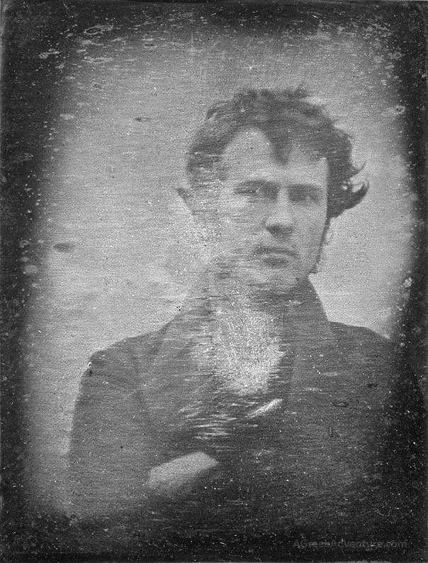 First Selfie Photo in the World in 1839