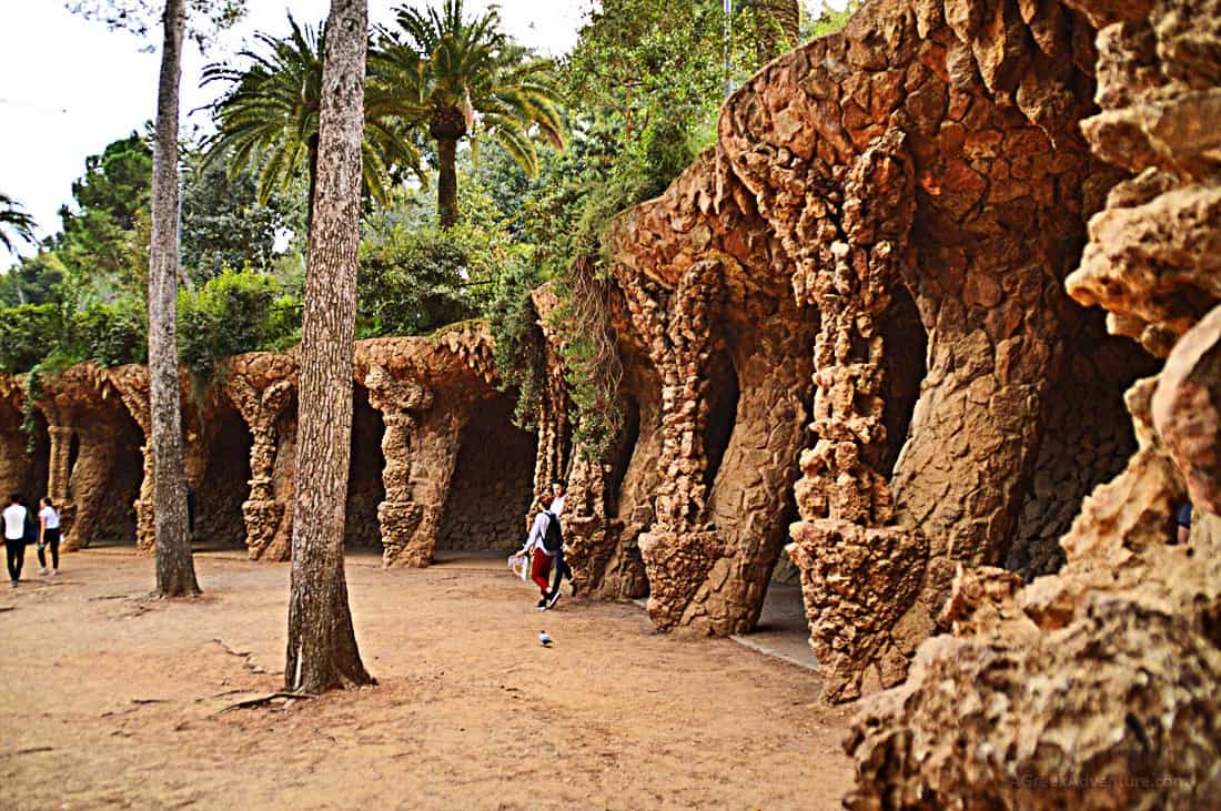 Gaudi Park Guell Barcelona - Fairyland of Gaudi