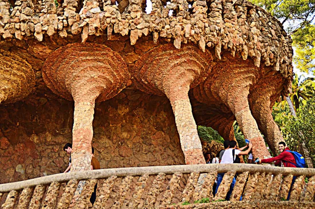 Gaudi Park Guell Barcelona - Fairyland of Gaudi