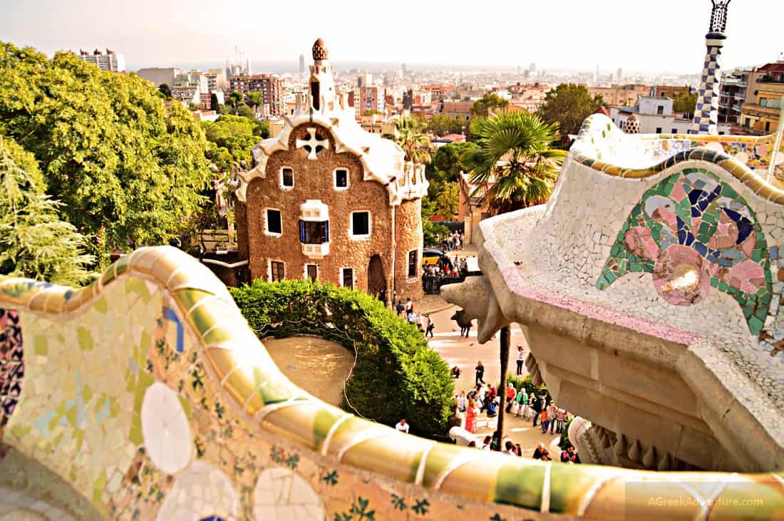 Gaudi Park Guell Barcelona - Fairyland of Gaudi