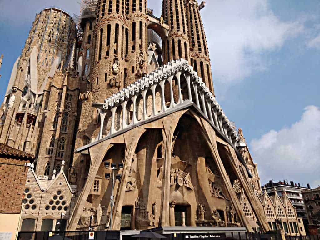 La Sagrada Familia & City of Barcelona