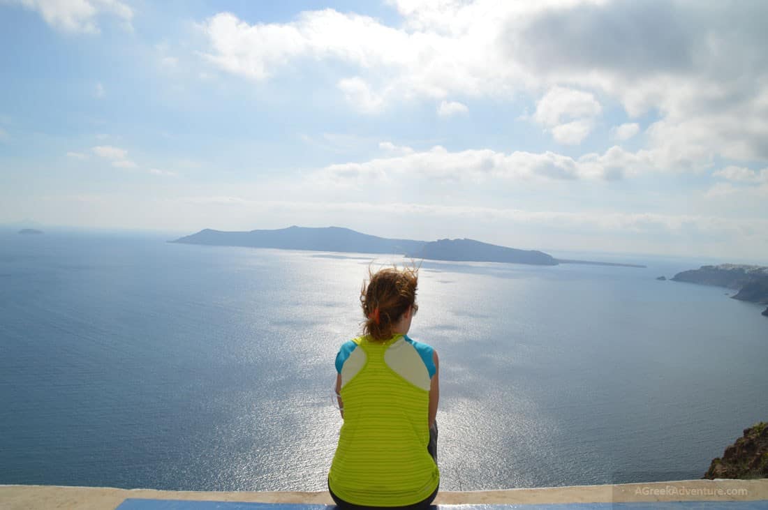 Ultimate Mykonos to Santorini Flights & Ferries 2 Santorini Caldera View - Mykonos to Santorini