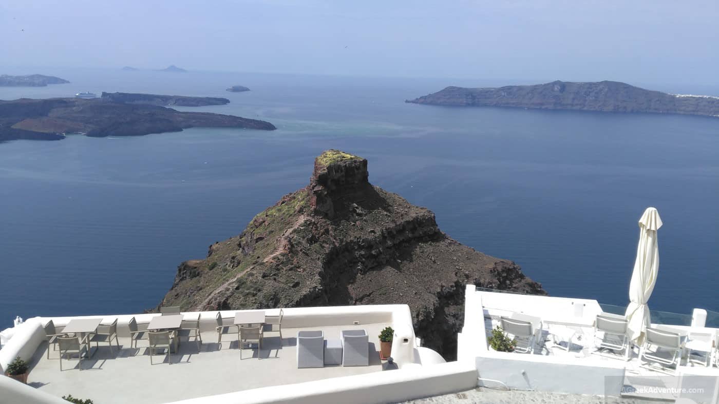 Santorini Caldera View