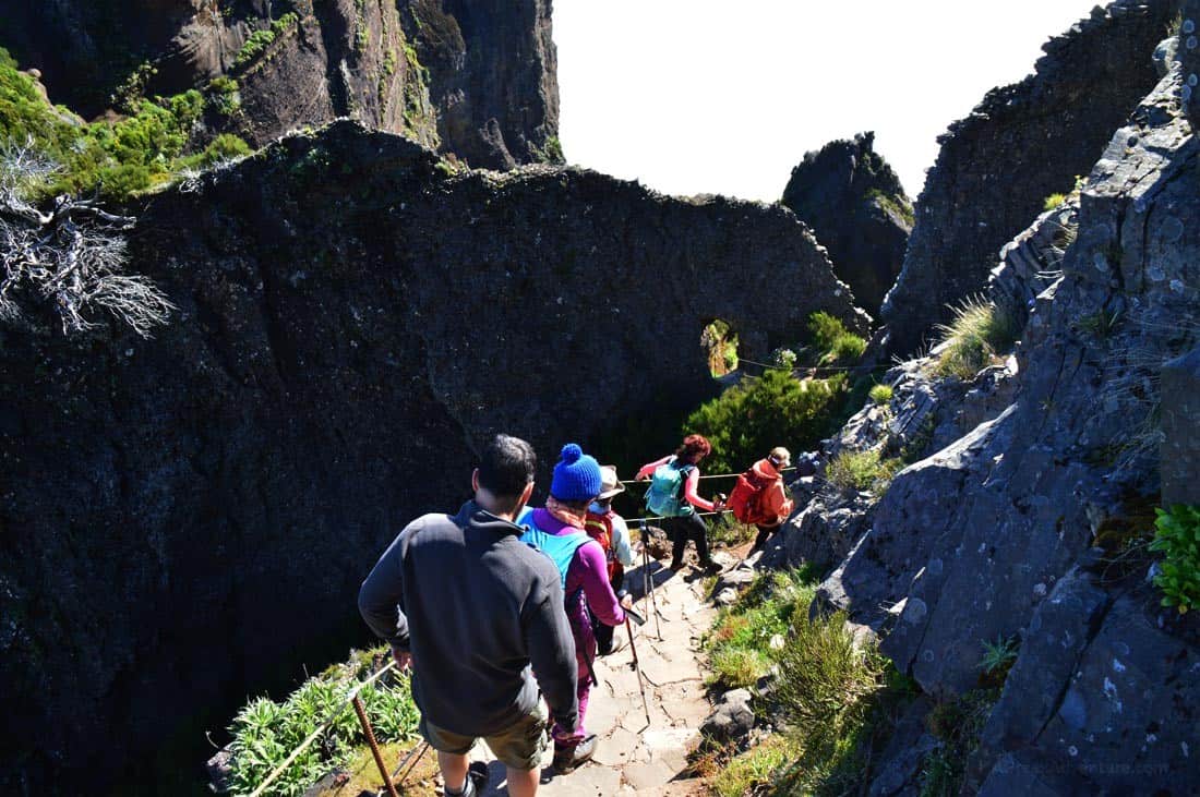 Thrilling Pico Do Areerio to Pico Ruivo Madeira Trekking