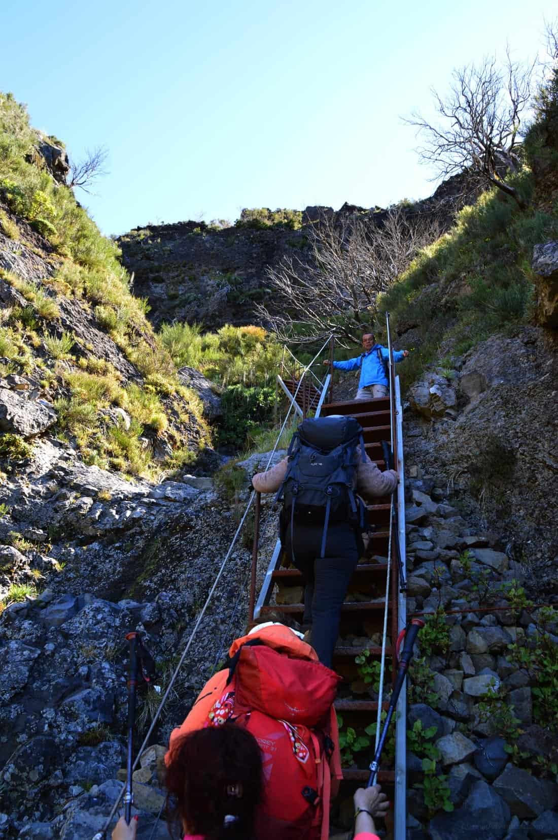 Trekking Pico Ruivo Madeira to Pico Do Arierio