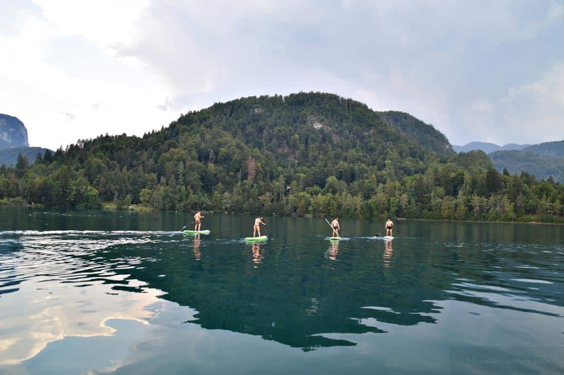 Activities at Lake Bled