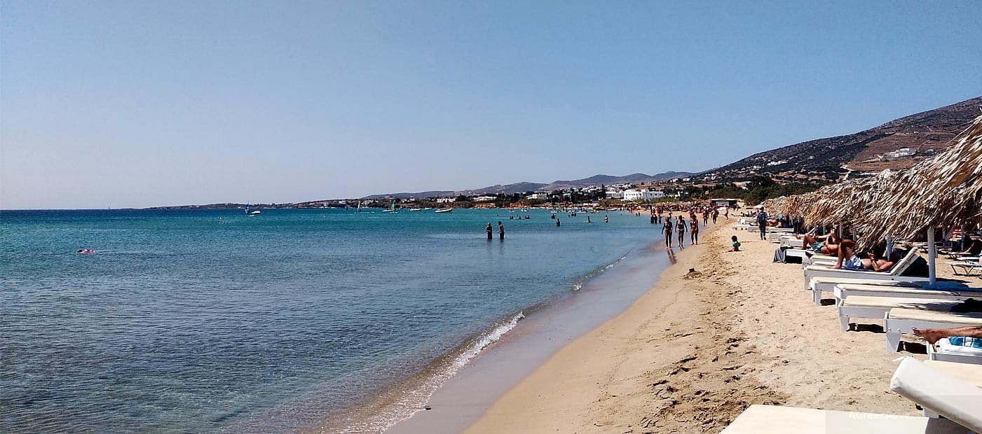 paros beaches