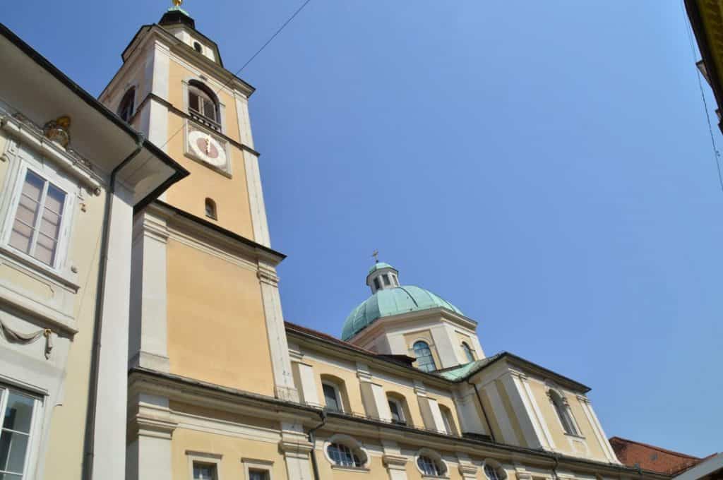 Church of St. Nicholas Ljubljana Slovenia