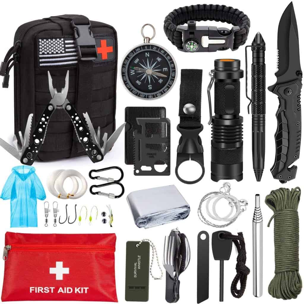 Emergency Survival Kit 47 In 1 Survival Gear