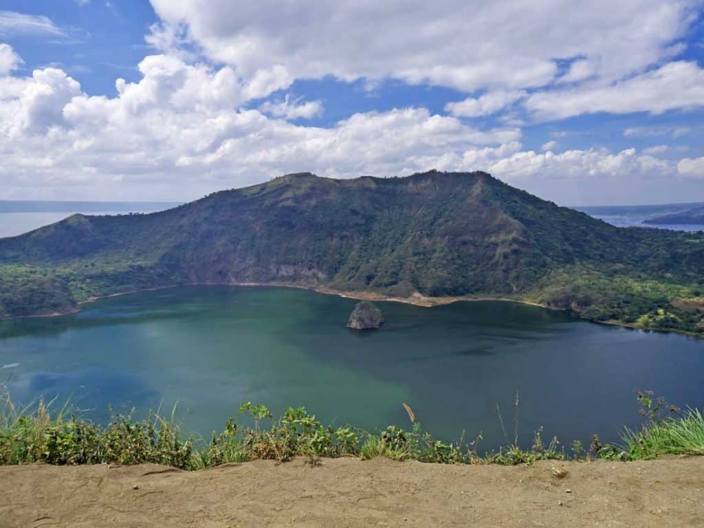 The view on Taal volcano Best Islands in the Philippines