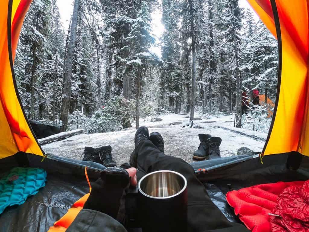 Tent Camping in 30-degree Weather