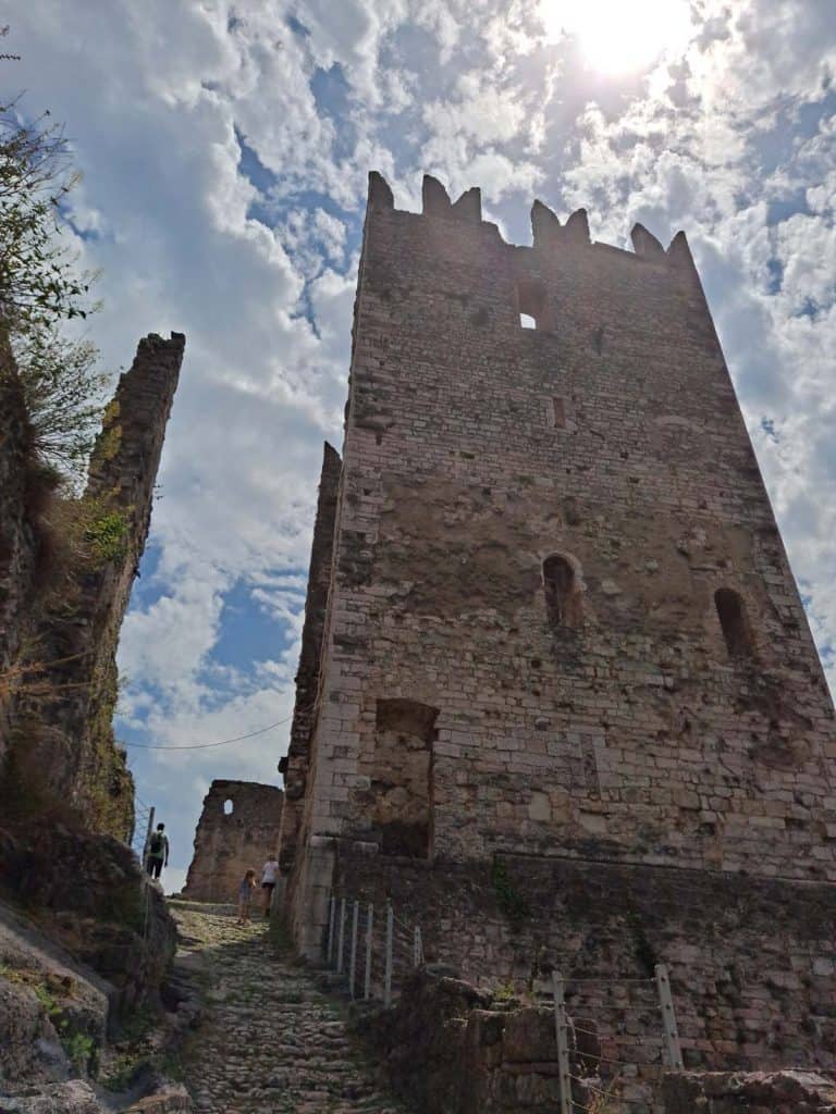 Towns in the Dolomites Arco Castle