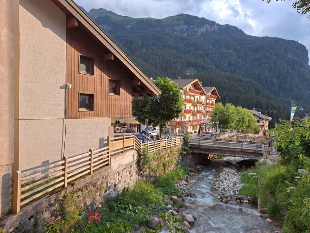 Towns in the Dolomites Canazei 1