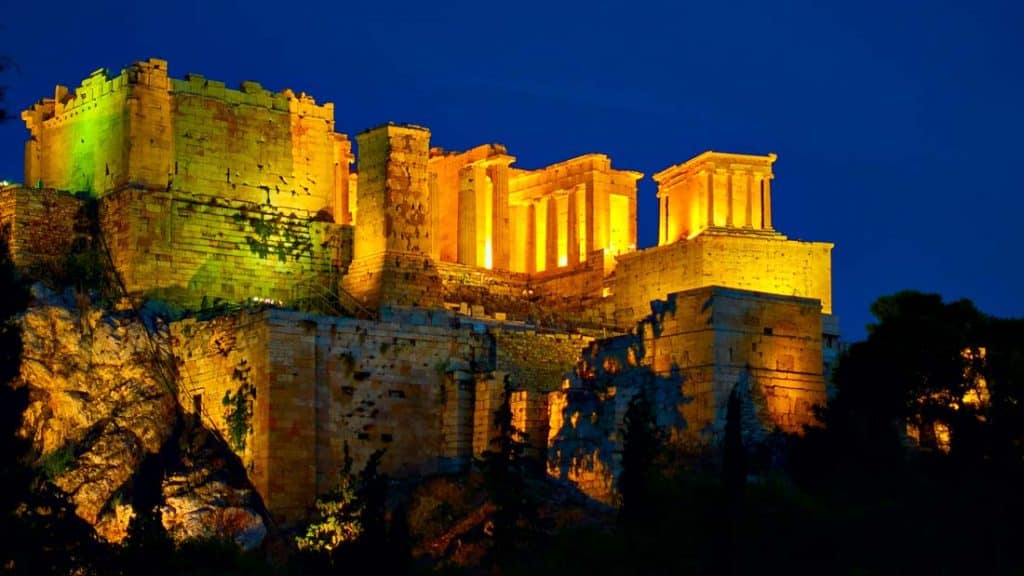 What Is Greece Famous For? - Ultimate Guide 6 night view of acropolis of athens