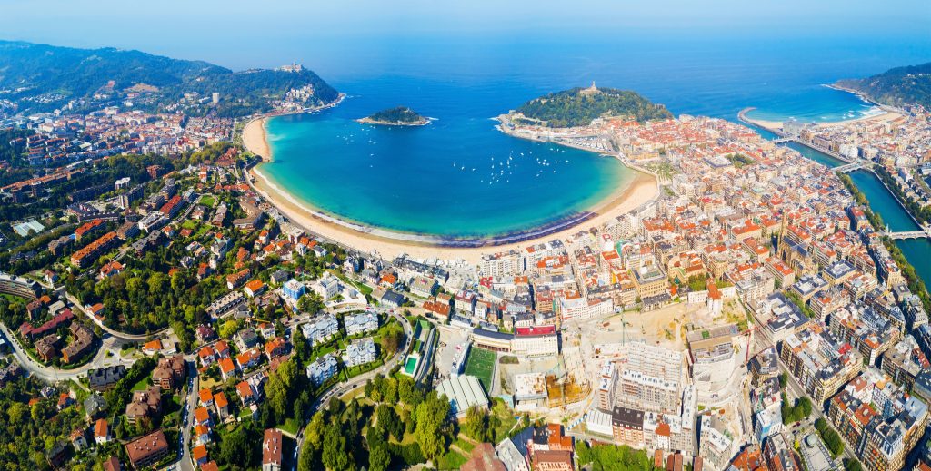 best places to visit europe in march -San sebastian, Spain 
