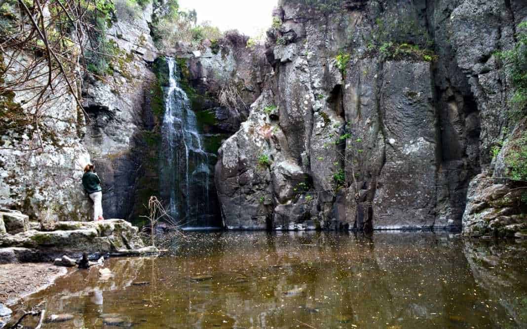 The waterfall of Man'Katsa - Things To Do in Lesvos Greece