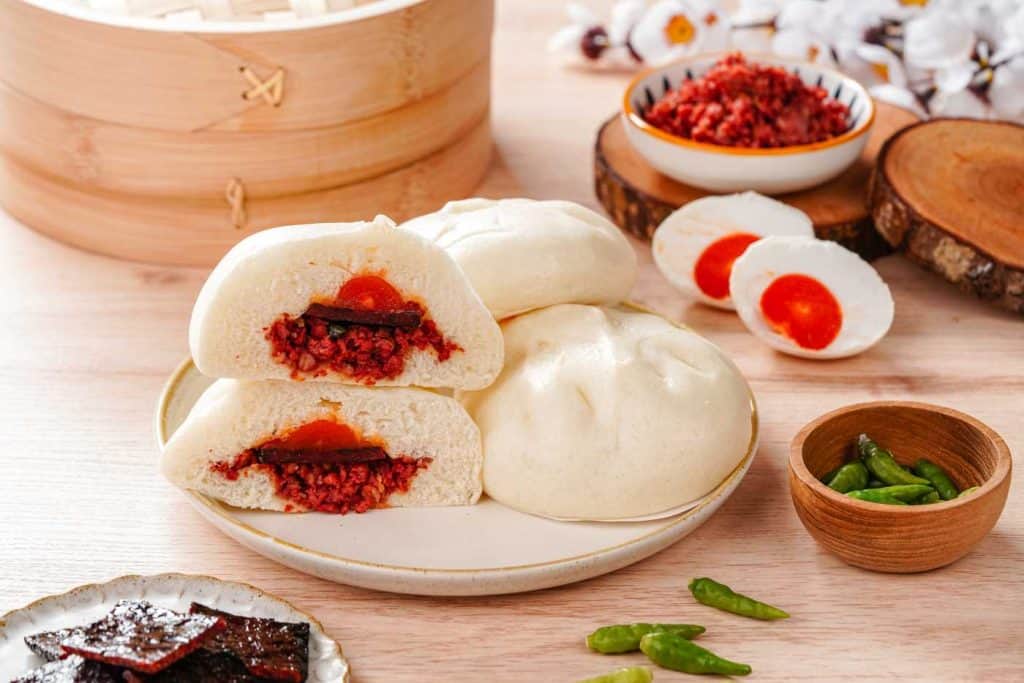 Baozi Chinese steamed buns